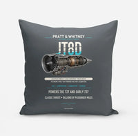 Thumbnail for JT8D design on gray pillow
