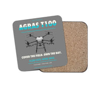 Thumbnail for DJI Agras T100 design on gray 1 piece coaster