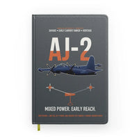 Thumbnail for AJ-2 Savage Tanker design on gray notebook