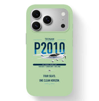 Thumbnail for Tecnam P2010 design on light green magsafe iphone case, for iPhone 17 Pro