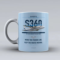 Thumbnail for 360-300 Mug design on light blue shorts