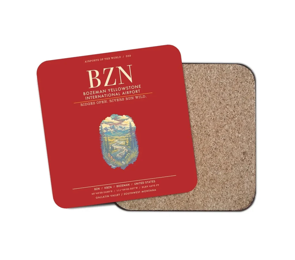 Bozeman Yellowstone International Airport BZN - Red