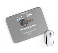 Thumbnail for CF34-10E design on gray rectangle mouse pad