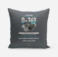 Thumbnail for O-360 design on gray pillow