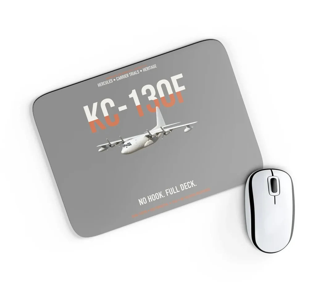 KC-130F BuNo 149798 design on gray rectangle mouse pad