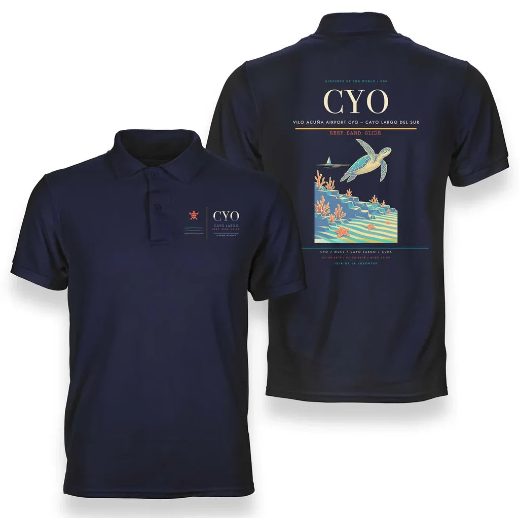 Vilo Acuña Airport CYO — Cayo Largo del Sur Navy Blue