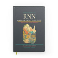 Thumbnail for Bornholm Airport (RNN) design on gray notebook