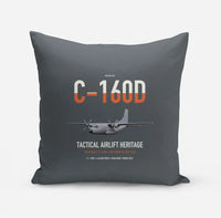Thumbnail for Transall C-160D design on gray pillow