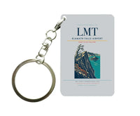Thumbnail for Klamath Falls Airport (LMT) design on light gray key chain