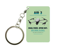 Thumbnail for DJI Air 3 Key Chain design on light green key chain
