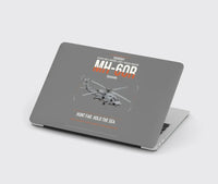 Thumbnail for Sikorsky MH-60R Seahawk design on gray MacBook case