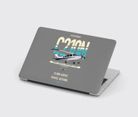 Thumbnail for Cessna T210N Centurion design on gray MacBook case