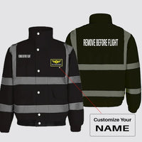 Thumbnail for Remove Before Flight 2 Designed Reflective Winter Jackets - view 11