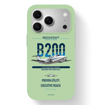 Thumbnail for King Air B200 Case design on light green iphone case