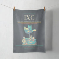 Thumbnail for Shaheed Bhagat Singh International Airport (IXC) design on gray towel