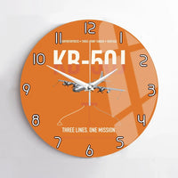 Thumbnail for KB-50J Superfortress design on orange no frame wall clock