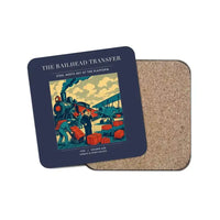 Thumbnail for The Railhead Transfer - Designed Coasters design on navy blue 1-piece
