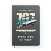 Thumbnail for Boeing 767-300F design on gray notebook