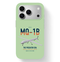 Thumbnail for MQ-1B Predator design on light green magsafe iphone case, for iPhone 17 Pro