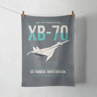 Thumbnail for XB-70A Valkyrie design on gray towel