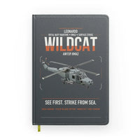 Thumbnail for Leonardo AW159 Wildcat HMA2 design on gray notebook