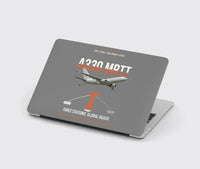 Thumbnail for Airbus A330 MRTT design on gray MacBook case