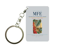 Thumbnail for McAllen Miller International Airport (MFE) design on light gray key chain