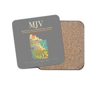 Thumbnail for Región de Murcia International Airport (MJV) design on gray 1 piece coaster