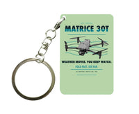 Thumbnail for DJI Matrice 30T Key Chain design on light green key chain