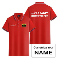 Thumbnail for Customisable Born to Fly Polo Shirt - view 11