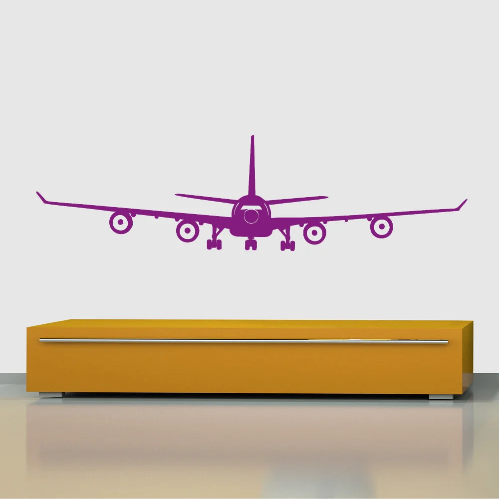 Airbus A340 Wall Sticker - view 12