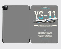 Thumbnail for NAMC YS-11A design on gray ipad tablet case