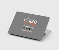 Thumbnail for C-54D Skymaster design on gray MacBook case