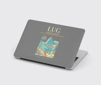 Thumbnail for Lugano Airport (LUG) design on gray MacBook case
