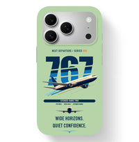 Thumbnail for Boeing 767-300ER design on light green magsafe iphone case