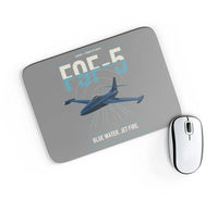 Thumbnail for F9F-5 Panther design on gray rectangle mouse pad