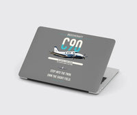 Thumbnail for Beechcraft King Air C90 design on gray MacBook case
