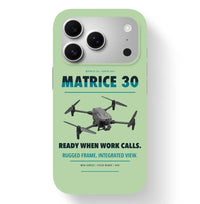 Thumbnail for DJI Matrice 30 Case design on light green iphone case