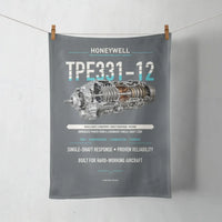 Thumbnail for TPE331-12 design on gray towel
