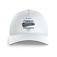 Thumbnail for CONWAY design on white printed hat