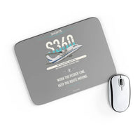 Thumbnail for Shorts 360-300 design on gray rectangle mouse pad