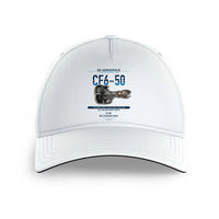 Thumbnail for CF6-50 design on white printed hat