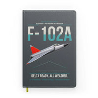 Thumbnail for F-102A Delta Dagger design on gray notebook