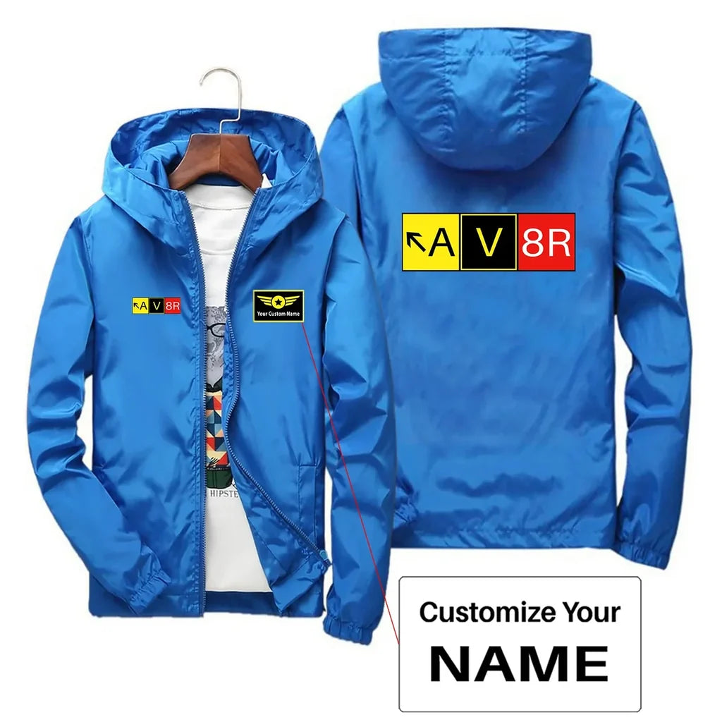 AV8R Designed Thin Windbreaker Jackets - view 11
