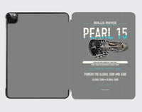 Thumbnail for PEARL 15 design on gray ipad tablet case