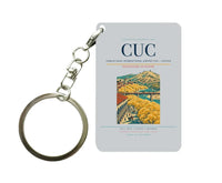 Thumbnail for Camilo Daza International Airport (CUC) design on light gray key chain