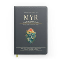 Thumbnail for Myrtle Beach International Airport (MYR) design on gray notebook