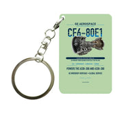Thumbnail for CF6-80E1 Key Chain design on light green key chain