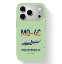 Thumbnail for MQ-4C Triton IFC-4 design on light green magsafe iphone case, for iPhone 17 Pro