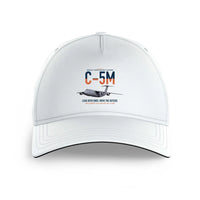 Thumbnail for C-5M Super Galaxy design on white printed hat